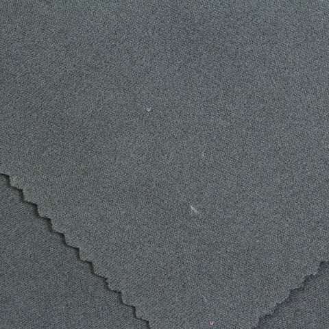 Polyester Stretch Milk Silk Knit Fabric, 560 gsm, 185 cm — Grey