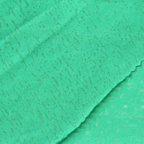 Green Marl Knit, Cotton-Poly