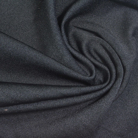Polyester Stretch Sateen Fabric, 202 gsm, 158 cm — Grey