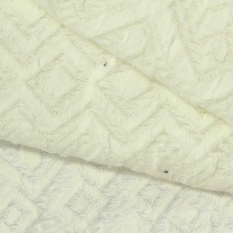 Off-White Geometric-Chevron Jacquard