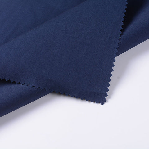 Navy Poplin, Cotton