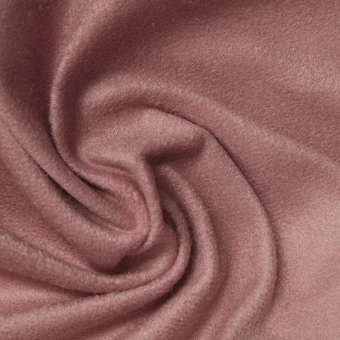 100% Polyester Faux Suede Fabric, 200 gsm, 145 cm — Pink