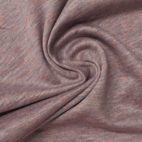 Polyester Viscose Interlock Knit Fabric, 170 gsm, 160 cm — Pink