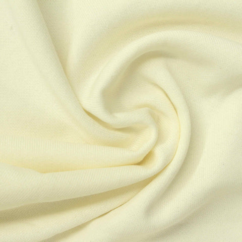 100% Cotton French Terry Fabric, 230 gsm, 155 cm — Yellow