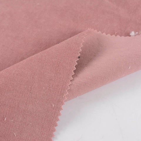 Cotton Stretch Corduroy Fabric, 320 gsm — Red