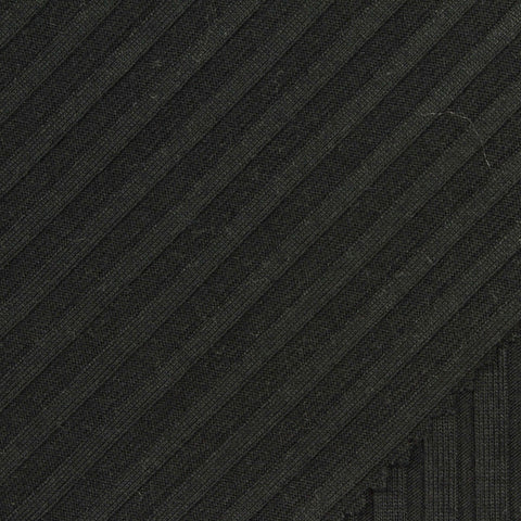Dark Charcoal Rib Knit, Polyester