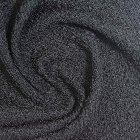Polyester Stretch Warp Knit Fabric, 180 gsm, 150 cm — Grey, ref EF-270086