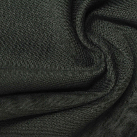 Brushed 100% Polyester French Terry Fabric, 265 gsm, 152 cm — Green