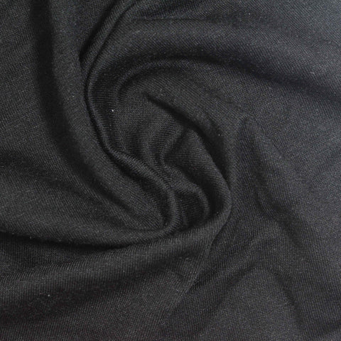Polyester Viscose Stretch French Terry Fabric, 248 gsm, 165 cm — Grey