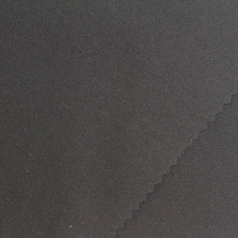 Viscose Nylon Stretch Ponte Knit Fabric, 400 gsm, 160 cm — Grey