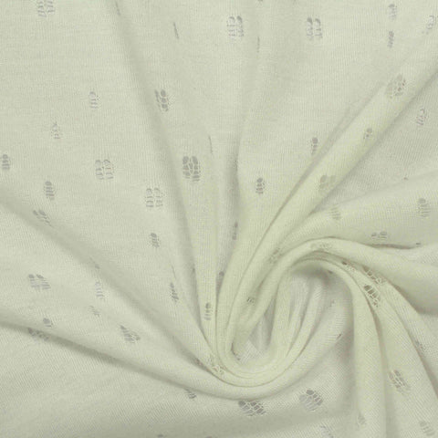Grey Tone-on-Tone Jacquard, Poly-Viscose, 125 gsm