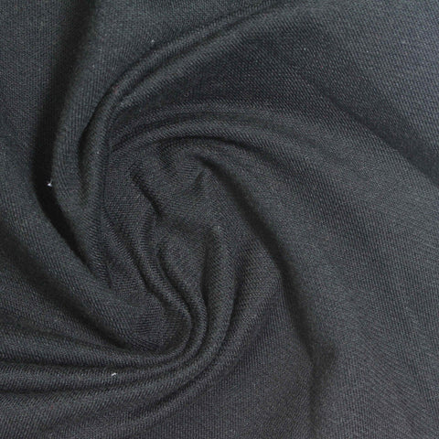 Cotton Polyester Stretch Interlock Knit Fabric, 270 gsm, 160 cm — Grey