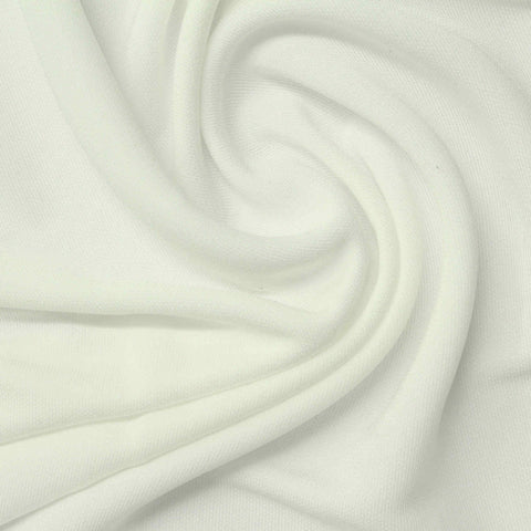 100% Viscose Interlock Knit Fabric, 240 gsm, 160 cm — Beige