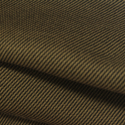 Jacquard Brushed 100% Polyester Jersey Knit Fabric, 310 gsm, 155 cm — Brown