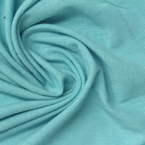 Acrylic Tencel Lyocell Stretch Jersey Knit Fabric, 165 gsm, 146 cm — Blue