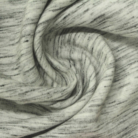 Dark Grey Marl French Terry, Poly-Modal