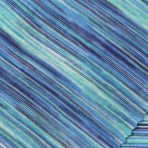 Polyester Stretch Jersey Knit Fabric, 160 gsm, 160 cm — Blue, ref EF-254470