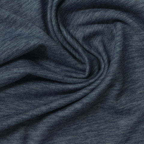 Dark Blue Marl Woven, Polyester