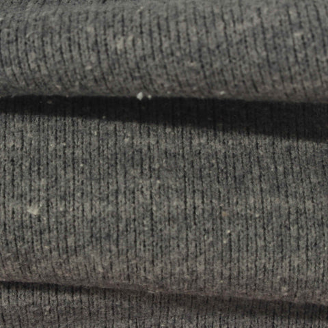 Polyester Knit Fabric, 430 gsm, 155 cm — Grey