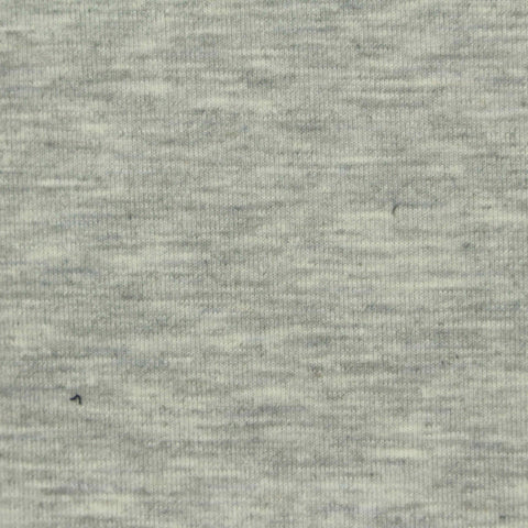 Light Grey Marl Jersey Knit, Polyester, 197 gsm
