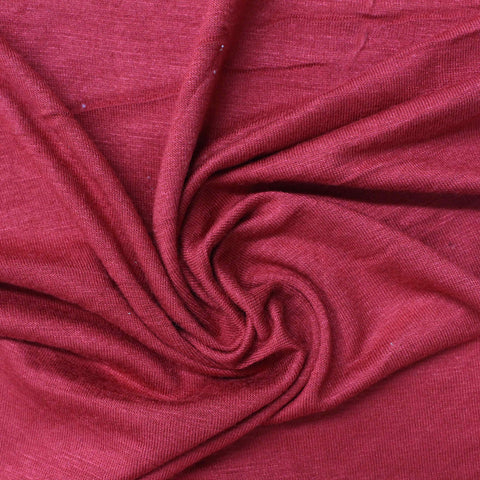 Red Marl Jersey Knit, Viscose, 135 gsm