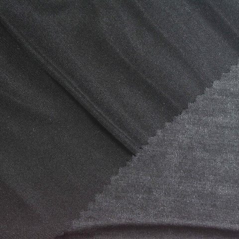 Dark Grey Marl Jersey Knit, 100 gsm