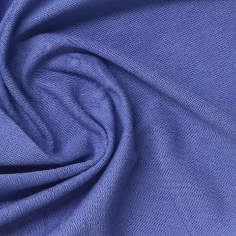 Polyester Cotton Jersey Knit Fabric, 175 gsm, 180 cm — Blue