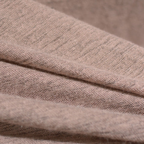 Red Marl Knit, Viscose-Poly, 150 gsm