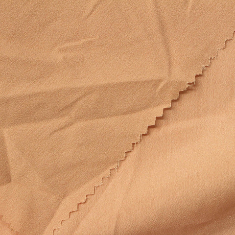 Warm Tan Crepe, Polyester