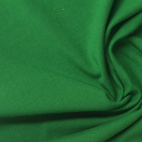 Green Jersey Knit, Cotton