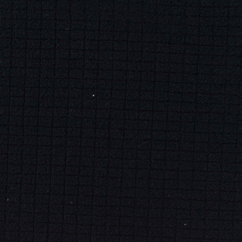 Plaid 100% Polyester Fleece Fabric, 250 gsm, 155 cm — Black