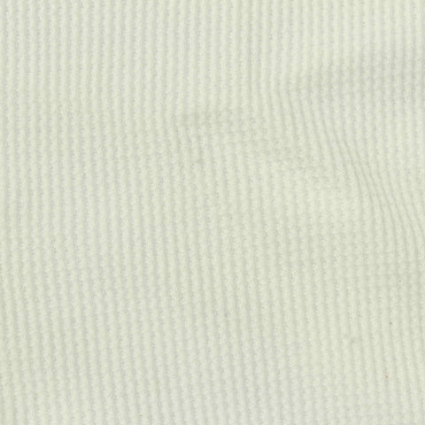 100% Cotton Waffle Knit Fabric, 200 gsm, 165 cm — White
