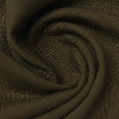 100% Cotton Jersey Knit Fabric, 172 gsm — Khaki