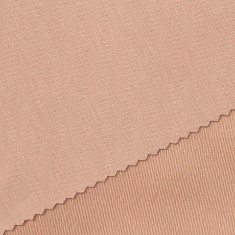Cotton Polyester Stretch Scuba Knit Fabric, 328 gsm, 185 cm — Orange