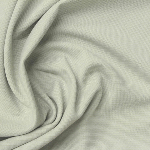 Light Grey Rib Knit, Poly-Cotton