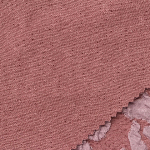 Pink Tone-on-Tone Animal Print Jacquard, Poly-Cotton