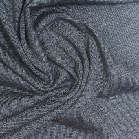 Modal Acrylic Jersey Knit Fabric, 110 gsm, 165 cm — Grey, ref EF-277117