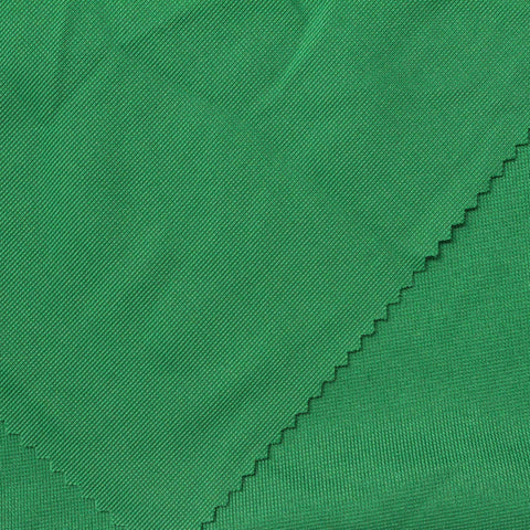 Polyester Stretch Milk Silk Knit Fabric, 250 gsm, 165 cm — Green