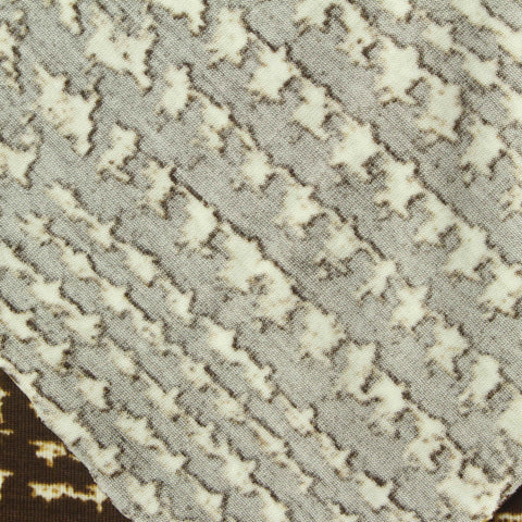 Brown Horizontal-Dash Knit, Tencel Lyocell