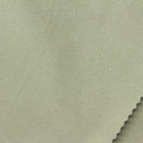 Polyester Stretch Milk Silk Knit Fabric, 590 gsm, 185 cm — Khaki
