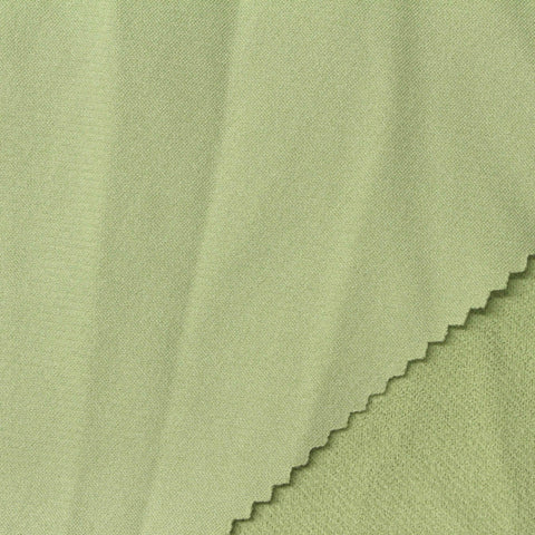 Polyester Stretch Knit Fabric, 300 gsm, 150 cm — Green