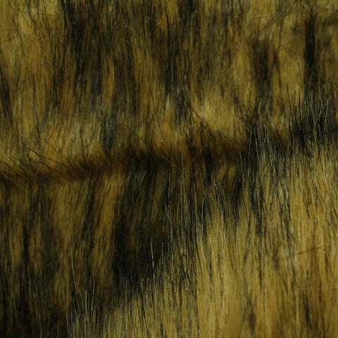 Brown Animal Print Knit, Acrylic-Poly
