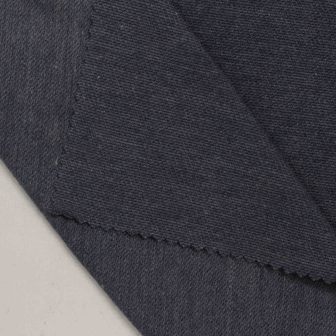 Dark Grey Marl Denim, Poly-Viscose, 313 gsm