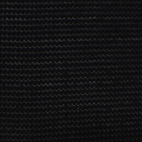 Black Geometric Interlock Knit, Polyester, 235 gsm