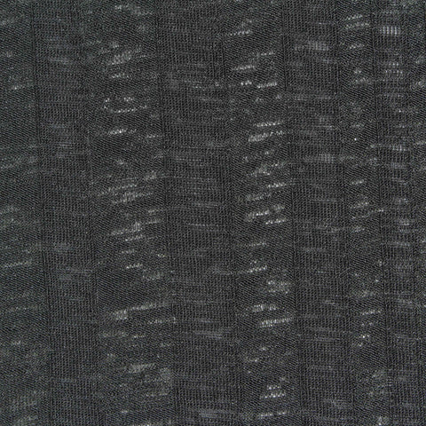 Dark Grey Heather Rib Knit, Polyester, 155 gsm