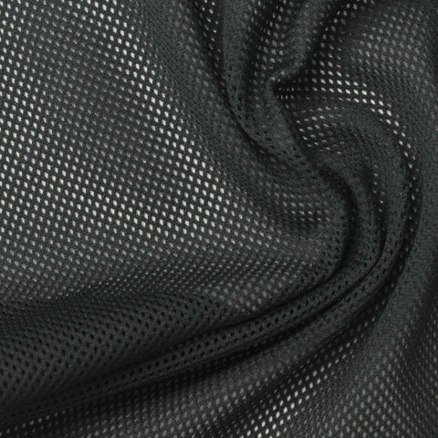 Dark Grey Diamond Mesh, Polyester