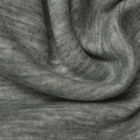 Heathered Grey Marl Knit, Polyester, 310 gsm
