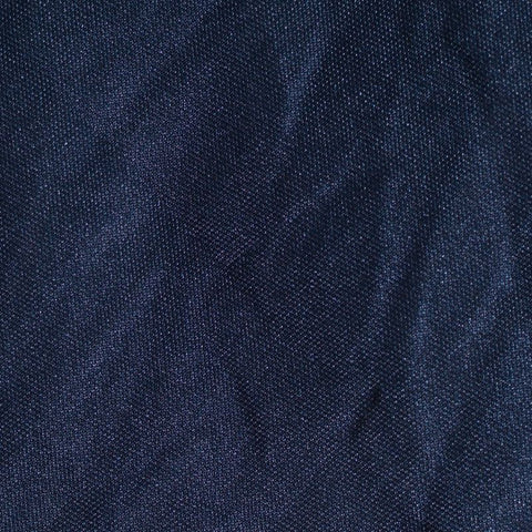 100% Polyester Chunky Knit Fabric, 108 gsm, 170 cm — Navy