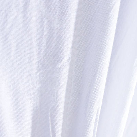 100% Viscose Twill Fabric, 100 gsm, 145 cm — White