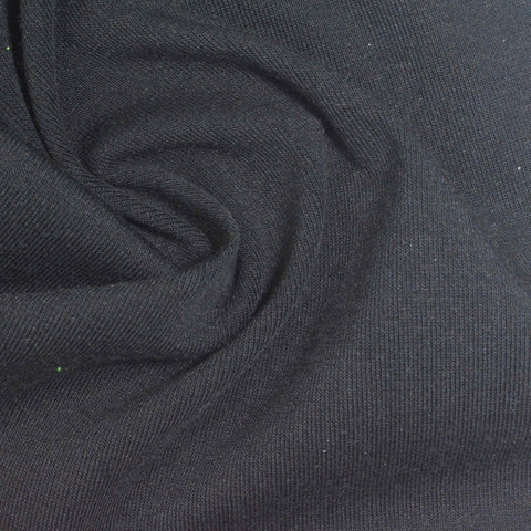 Charcoal Rib Knit, Polyester